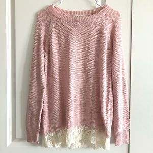 Light pink sweater